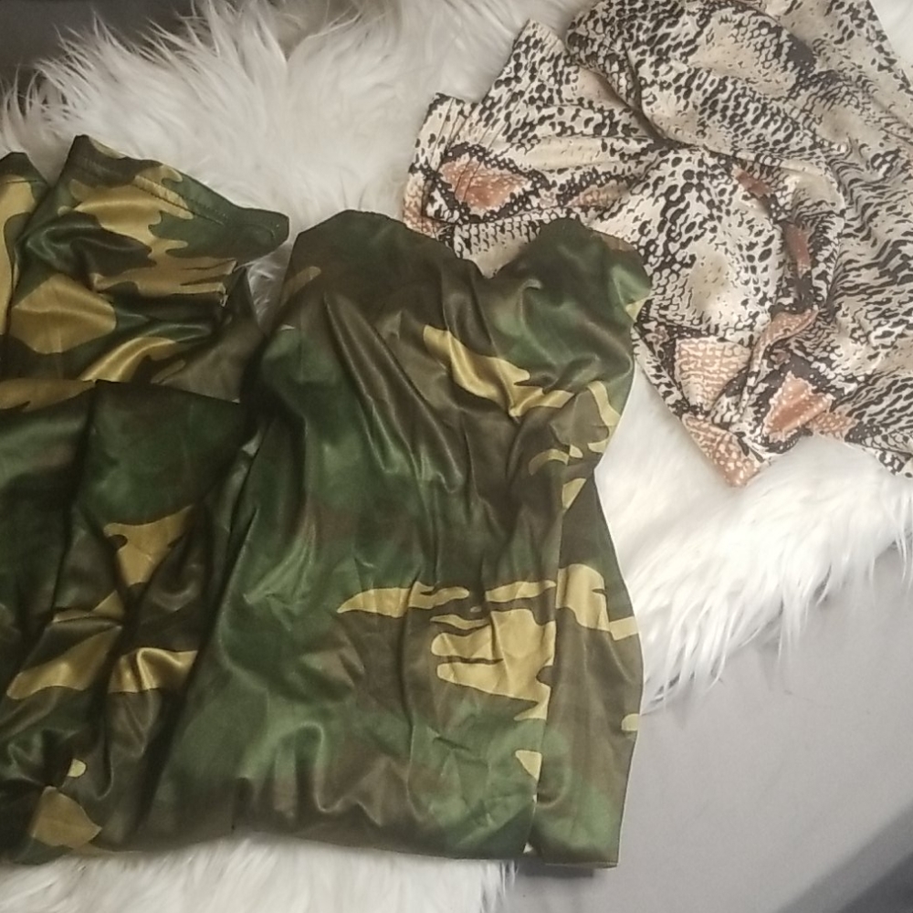 Two Shein Plus Size Leggings NWOT